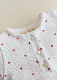 T-Shirt Simone - Imprimé Coeur Rouge — view 2