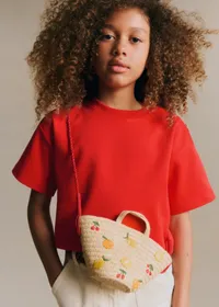 T-Shirt Tara - Corail — view 2