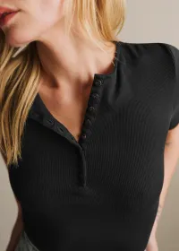 T-Shirt Theodora - Noir — view 2