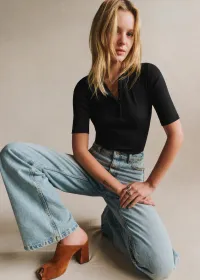 T-Shirt Theodora - Noir — view 3