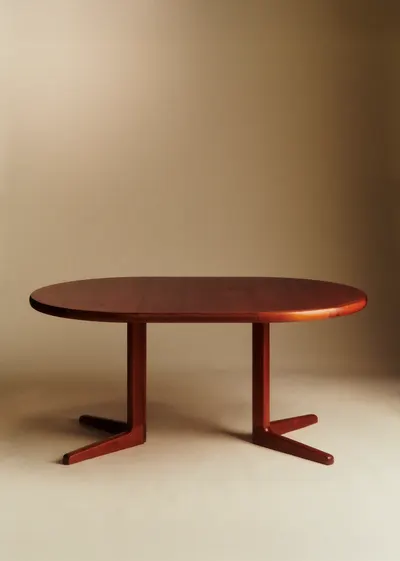 Table à manger vintage en bois massif - Bois Massif