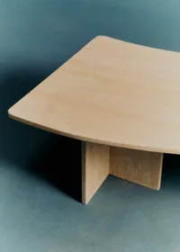 Table basse en travertin vintage - Travertin — view 3