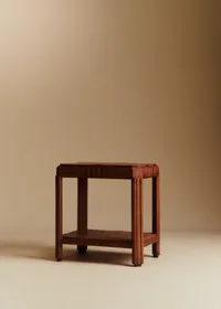 Table d'appoint en loupe d'orme - Loupe d'orme — view 3