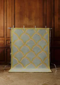 Tapis Legato - 170x240cm - Bleu orage, Olive et Beige — view 5
