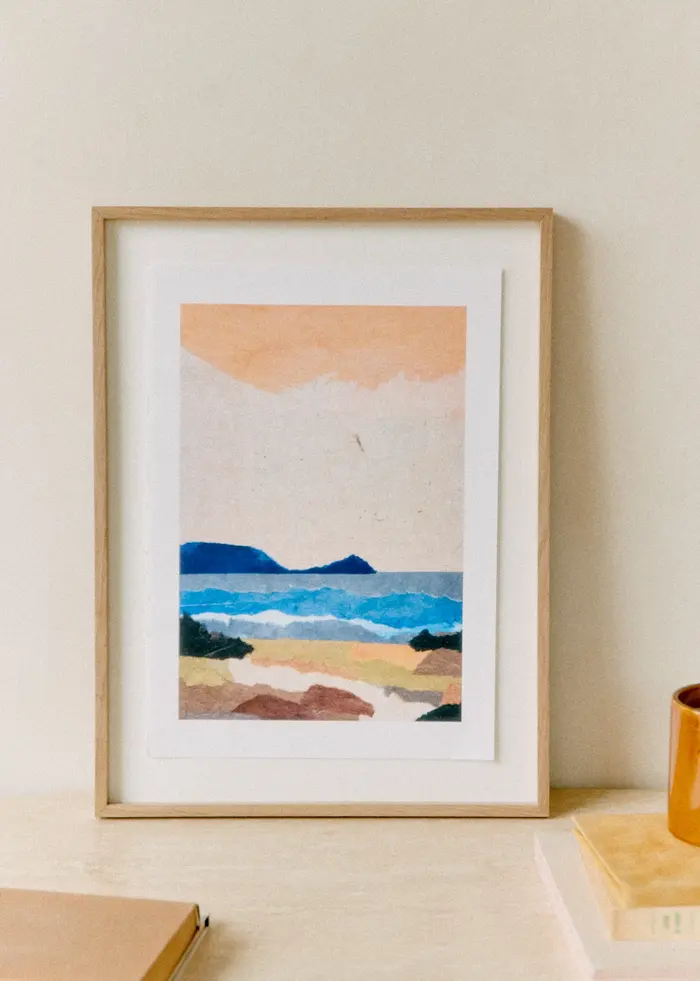 Tirage d'art - François Ardouvin - Le rivage, 10h46