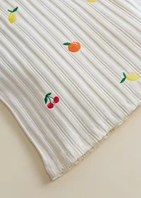 Top Abbie - Ecru / Broderie Fruit — view 5