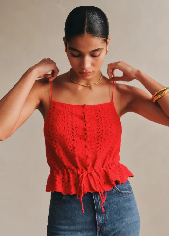 Top Alicia - Rouge