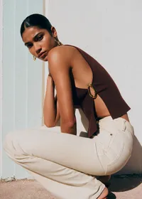 Top Amalia - Acajou — view 2