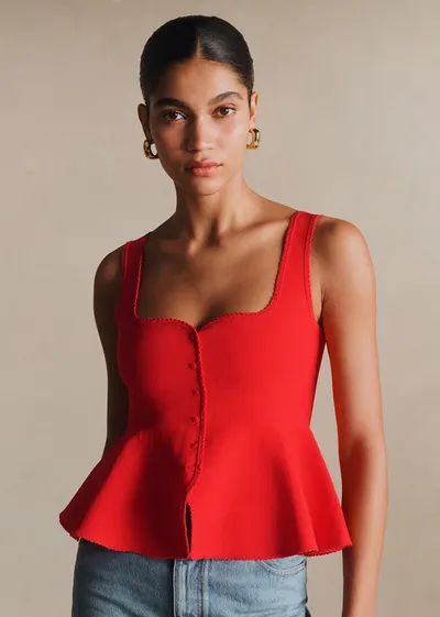 Top Calista - Rouge