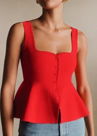 Top Calista - Rouge — view 2