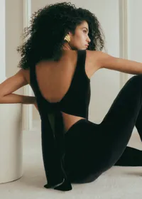 Top Claire - Velours Noir — view 2