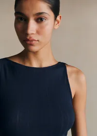 Top Fanny - Pointelle Marine — view 2