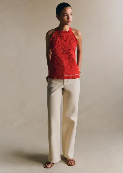 Top Janice - Rouge