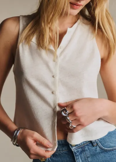 Top Loriane - Ecru
