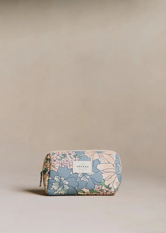 Trousse De Beauté - Imprimé Bleu des Prés