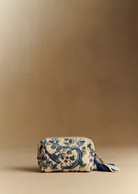 Trousse de beauté - Sézane x Antoinette Poisson - Imprimé Oiseaux Bleus — view 4
