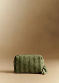 Trousse de beauté velours milleraie - Sauge — view 2