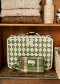 Valisette damier - Imprimé damier vert — view 4