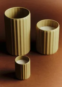 Vase Pianissimo - Vert Olive — view 2