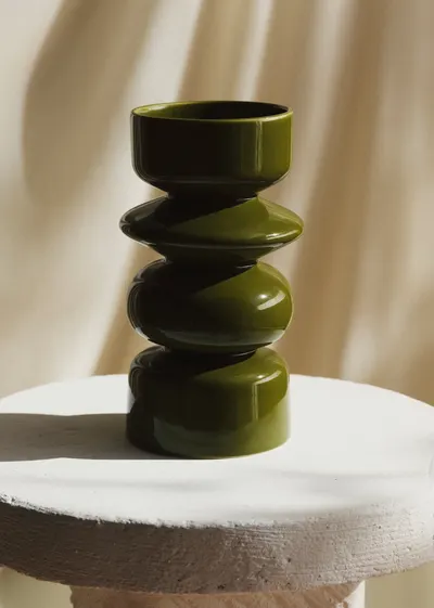 Vase Romie Objetti - Grand Modèle - Vert