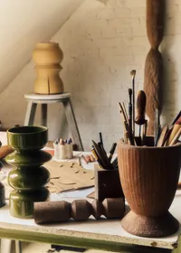 Vase Romie Objetti - Grand Modèle - Vert — view 5