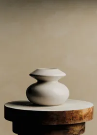Vase Romie Objetti - Petit modèle - Ecru — view 4