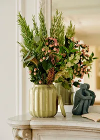 Vase Traviata - Vert Olive — view 2