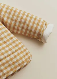 Veste Apolly - Carreaux Vichy Ocre Ecru — view 3