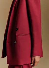 Veste Chelsea - Grenat — view 3