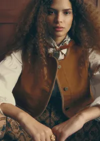 Veste Fred - Sézane x Antoinette Poisson - Caramel — view 2