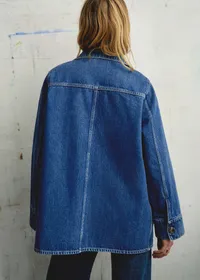 Veste Gabin - Bleu Denim — view 3