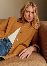 Veste Gabin - Camel Clair — view 5