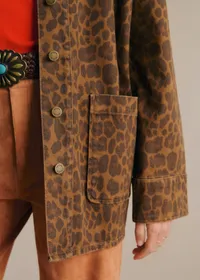 Veste Gabin - Imprimé Léopard — view 3