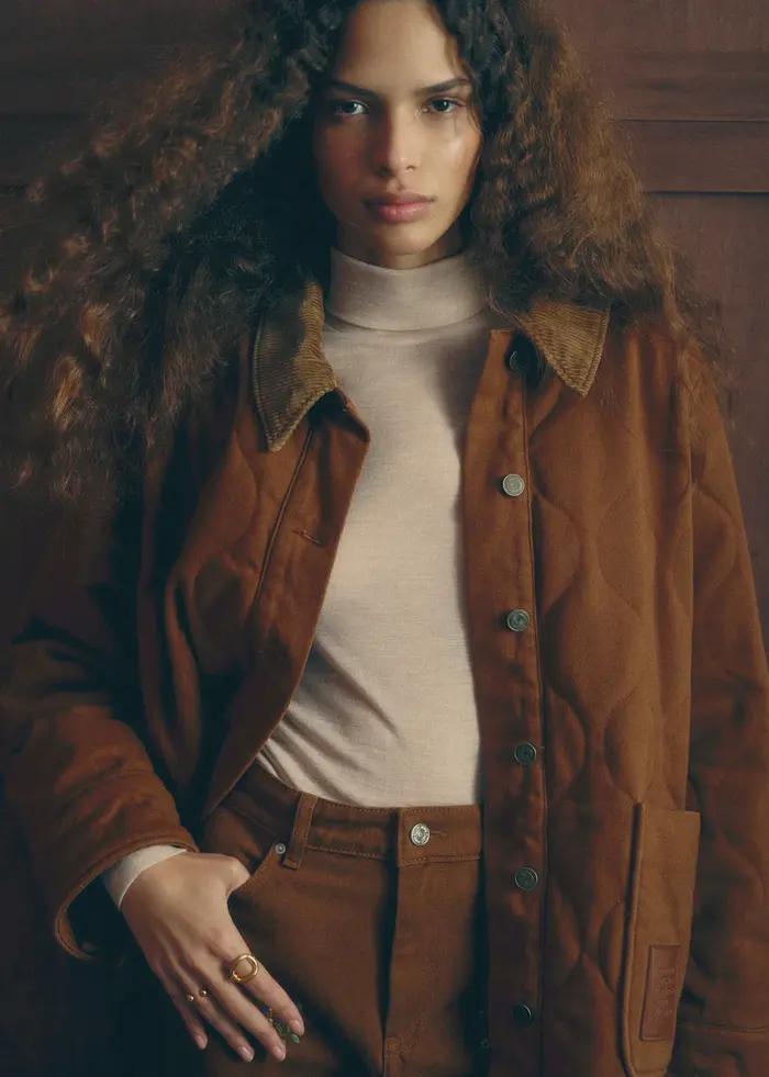 Veste Gabin - Sézane x Antoinette Poisson - Caramel