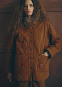 Veste Gabin - Sézane x Antoinette Poisson - Caramel — view 3