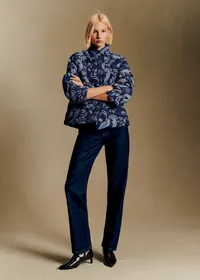 Veste Kalvin - Sézane x Antoinette Poisson - Bleu Denim Brodé — view 2