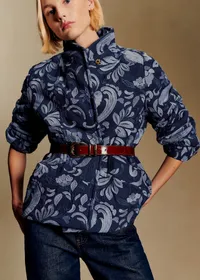 Veste Kalvin - Sézane x Antoinette Poisson - Bleu Denim Brodé — view 3