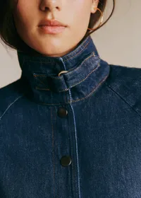 Veste Manolia - Bleu Denim Foncé — view 2