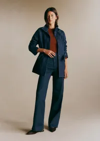 Veste Manolia - Bleu Denim Foncé — view 3