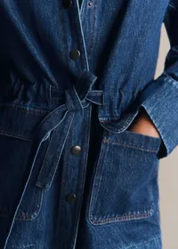 Veste Manolia - Bleu Denim Foncé — view 4