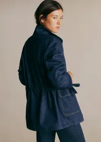 Veste Manolia - Bleu Denim Foncé — view 5