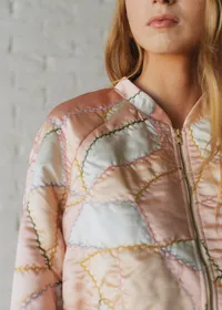 Veste Mickey - Sézane x SEA NY - Imprimé Pastel Rose — view 3