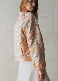 Veste Mickey - Sézane x SEA NY - Imprimé Pastel Rose — view 4