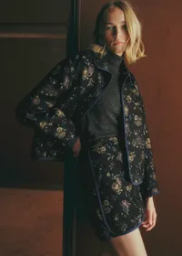 Veste MIO - Jacquard fleur vintage — view 3
