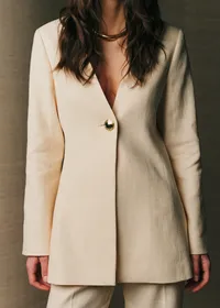 Veste Ricia - Crème — view 2