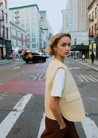 Veste Suzon - Paille — view 3