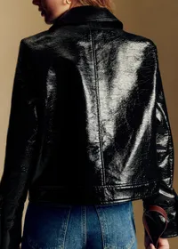 Veste Terry - Vinyle Noir — view 3