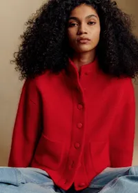 Veste Thais - Rouge — view 3