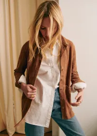 Veste Will - Camel Daim — view 4