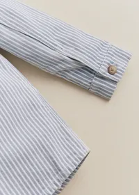 Veste Will - Denim Rayé Bleu — view 4